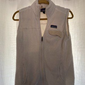 Patagonia ReTool Fleece Vest - white